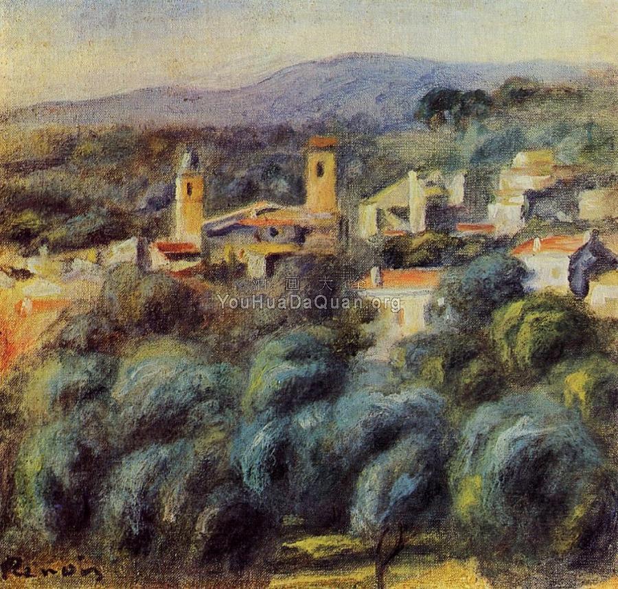 Cros-de-Cagnes - 皮埃尔·奥古斯特·雷诺阿